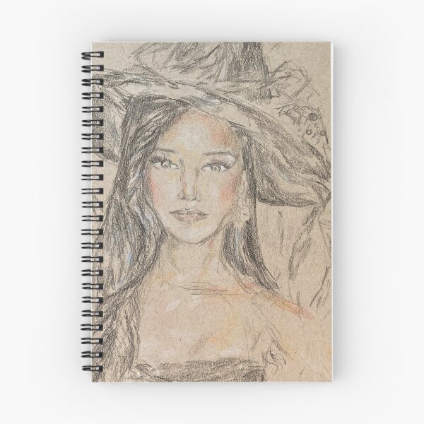 Item preview, Pretty witch sketch designed and sold by ElenaCarin97.