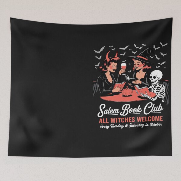 Item preview, Witchy Book Club  Spooky Bookish  Halloween Reading designed and sold by Hofersofer.