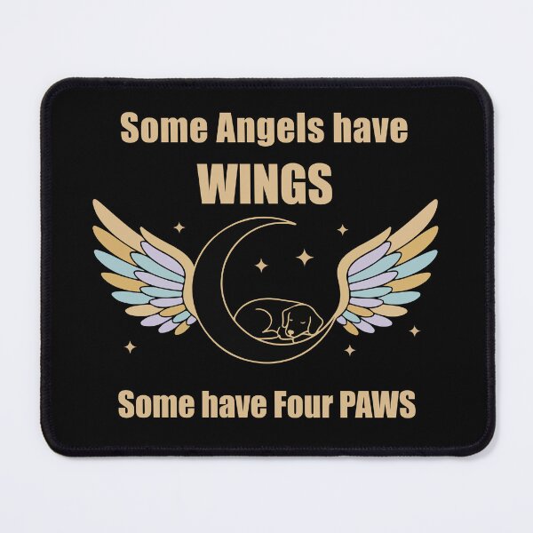 Item preview, some angels have wings some have four paws designed and sold by Kestovi.
