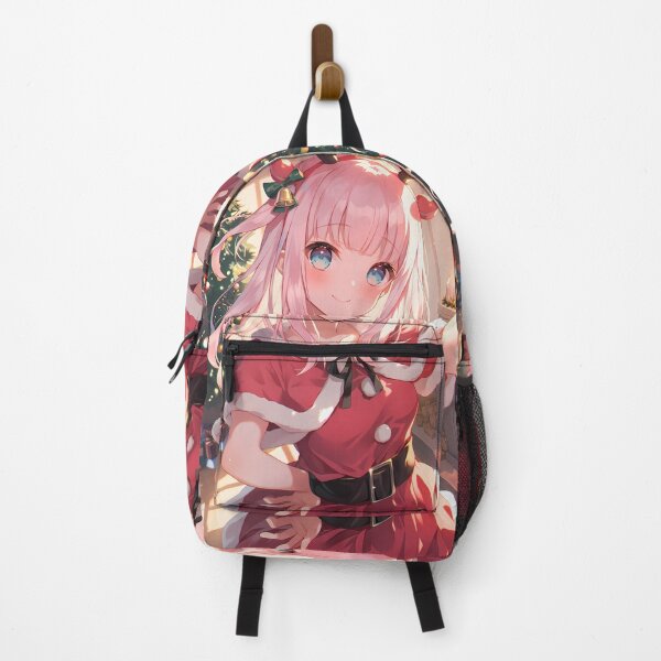 Item preview, Kaguya Chika Fujiwara Love Is War Christmas Anime Girl Festive Winter Cozy Holiday Spirit designed and sold by thedarvills.