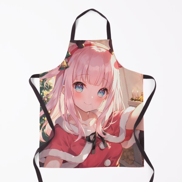 Item preview, Kaguya Chika Fujiwara Love Is War Christmas Anime Girl Festive Winter Cozy Holiday Spirit designed and sold by thedarvills.