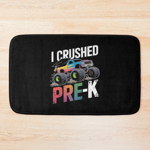 Item preview, I Crushed Pre-K Graduation Cap Boys  designed and sold by lilLilaBatArt.