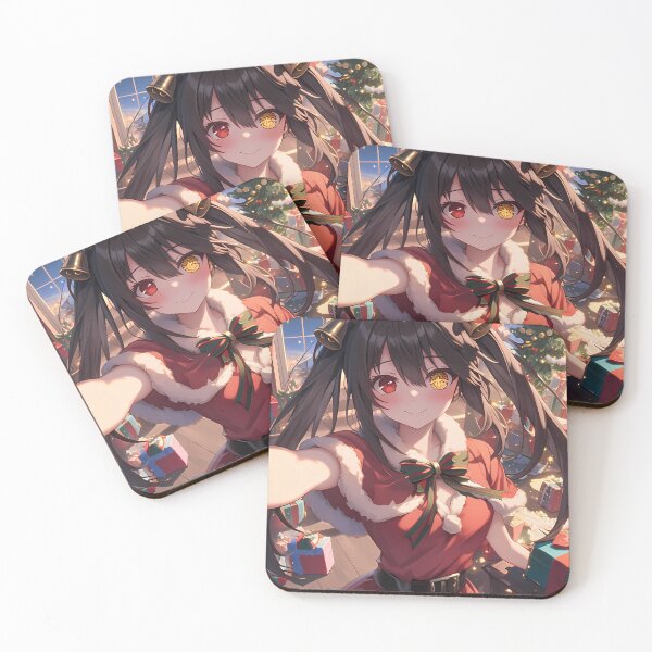 Item preview, Kurumi Tokisaki Date A Live Christmas Anime Girl Festive Winter Magical Holiday Glow designed and sold by thedarvills.
