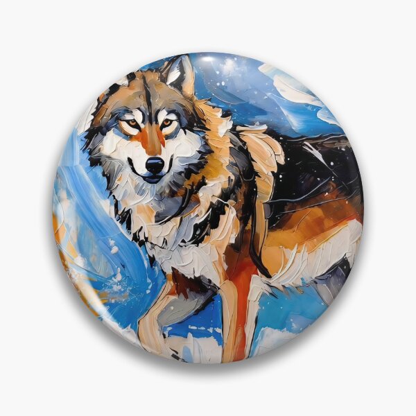 Item preview, Majestic Timber Wolf in Snow designed and sold by ChrisButler.