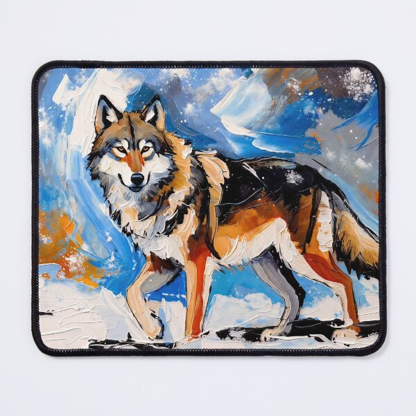 Item preview, Majestic Timber Wolf in Snow designed and sold by ChrisButler.