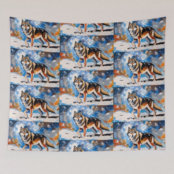 Item preview, Majestic Timber Wolf in Snow designed and sold by ChrisButler.