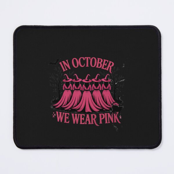 Item preview, Women's Casual October We Wear Pink Witch Breast Cancer Art designed and sold by Hofersofer.