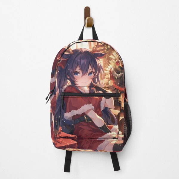 Item preview, Date Tohka Yatogami Christmas fantasy warmth glowing festive anime celebration designed and sold by thedarvills.