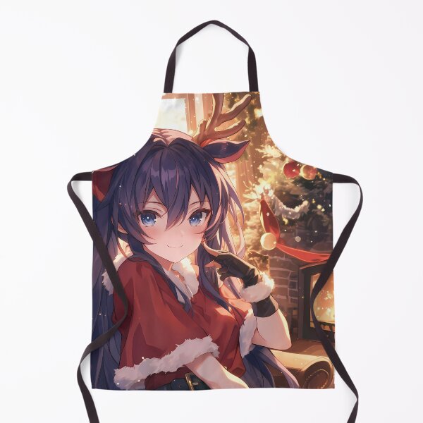 Item preview, Date Tohka Yatogami Christmas fantasy warmth glowing festive anime celebration designed and sold by thedarvills.