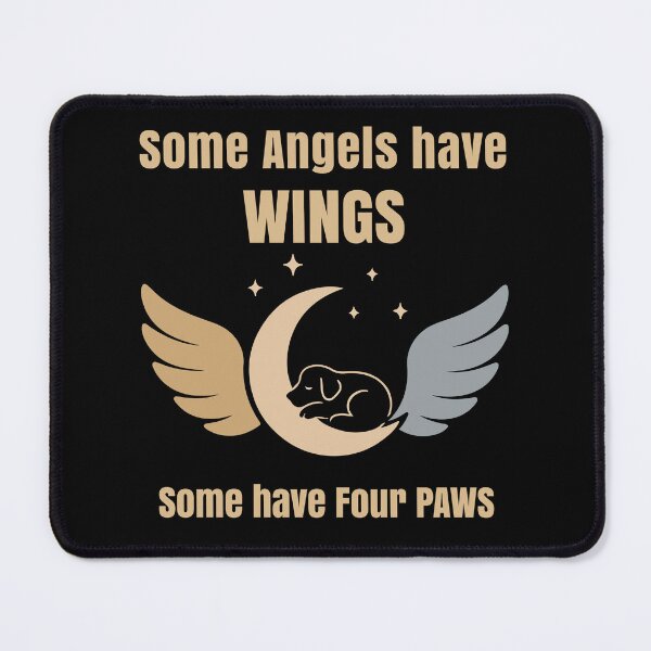 Item preview, some angels have wings some have four paws designed and sold by Kestovi.