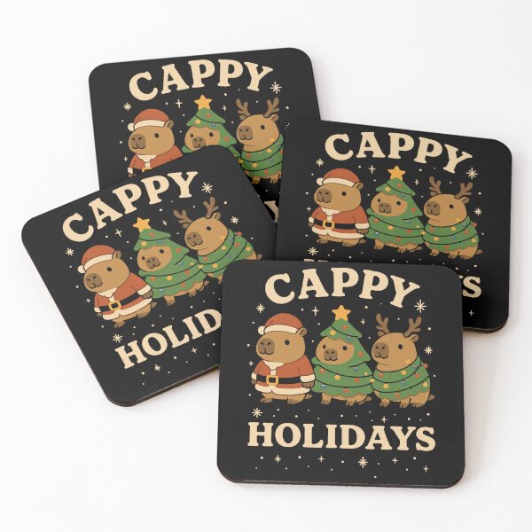 Item preview, Cute Capybara Christmas Shirt, Funny Capy Holidays designed and sold by jakaun.