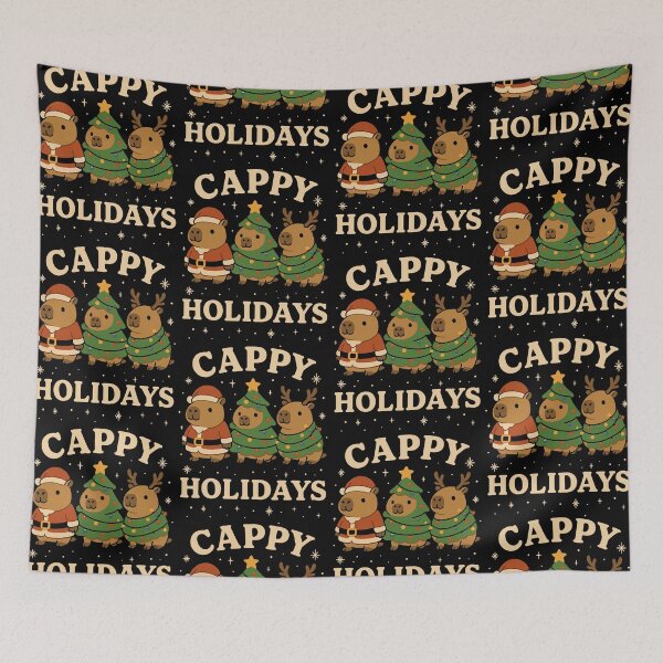 Item preview, Cute Capybara Christmas Shirt, Funny Capy Holidays designed and sold by jakaun.