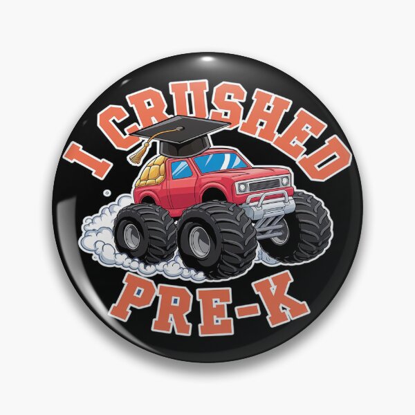 Item preview, I Crushed Pre-K Graduation Last Day of School  designed and sold by lilLilaBatArt.