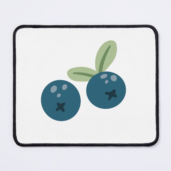 Item preview, Indigo Bowls Blueberries designed and sold by C+J Pastel Prints.