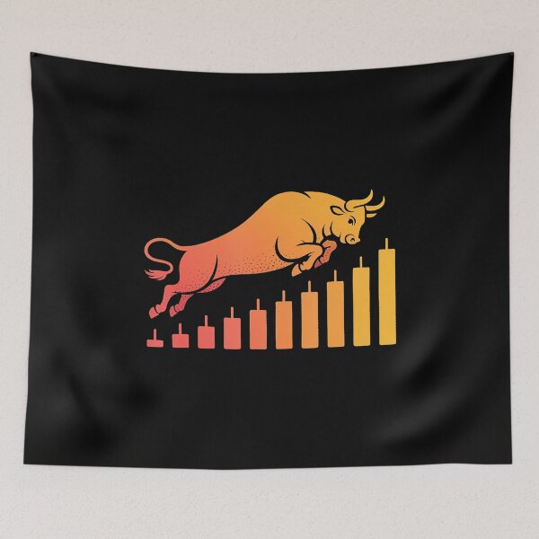 Item preview, Bull Candle Trading Enthusiast Market Trader Lover designed and sold by AileighKyser.