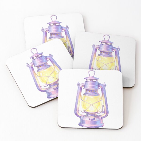 Item preview, Magical Purple Lantern Illustration - Fantasy Oil Lamp Art designed and sold by RudArtAI.