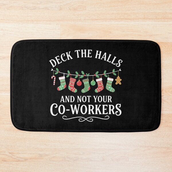 Item preview, Deck The Halls And Not Your Co-Workers Christmas Stockings Party designed and sold by jakaun.