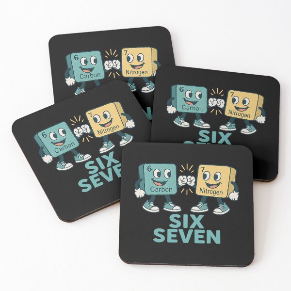 Item preview, Funny 67 Science Teacher 6 7 Carbon Nitrogen Periodic Table designed and sold by jakaun.