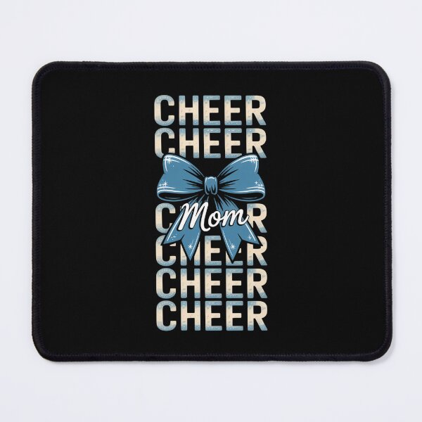 Item preview, Cheer Mom Mama Bow Sport Cheerleader Cheerleading Blue  designed and sold by VENOM0RIOT.