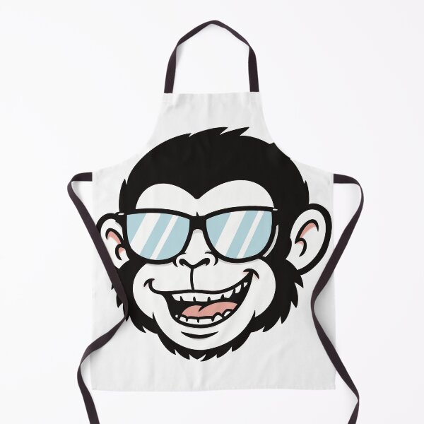 Item preview, Cool monkey with Sunglasses – Funny monkey Head Cartoo designed and sold by holywarter.