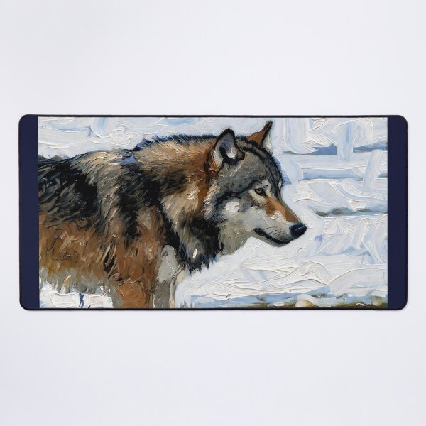 Artikelvorschau, Wilder Wolf im Winter entworfen und verkauft von ChrisButler.