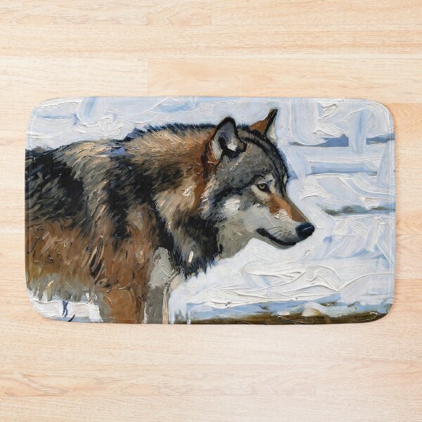 Item preview, Wild Wolf in Winter designed and sold by ChrisButler.