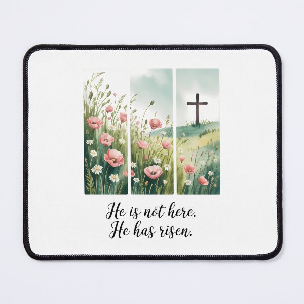 Item preview, He Is Risen Christian Wildflower Happy Easter designed and sold by VENOM0RIOT.