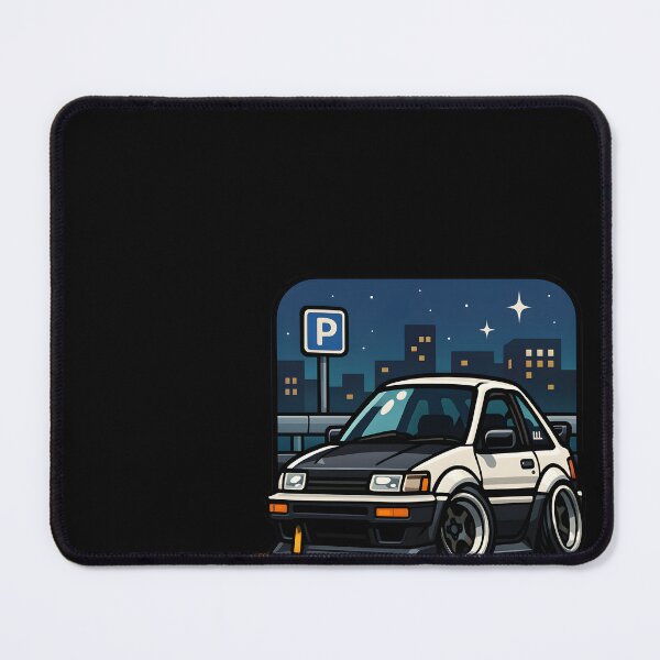 Item preview, Chibi Toyota AE86 JDM Car Illustration Drifting Fan Gift designed and sold by Joyfulimaginery.