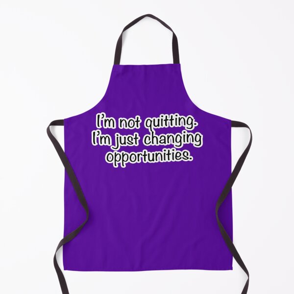 Item preview, I’m not quitting I’m just changing opportunities, purple background designed and sold by mntimg.