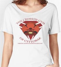 The Crimson Gym of Cyttorak Women's Relaxed Fit T-Shirt