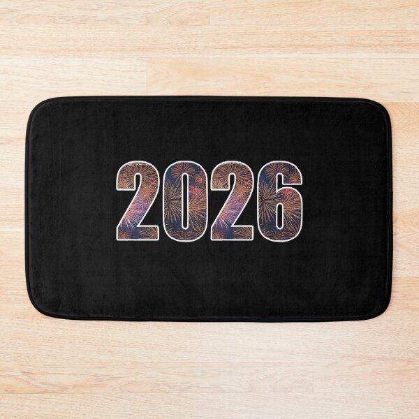 Item preview, 2026 Fireworks New Year Celebration Typography – Festive Minimalist Design designed and sold by FestivityFinds.