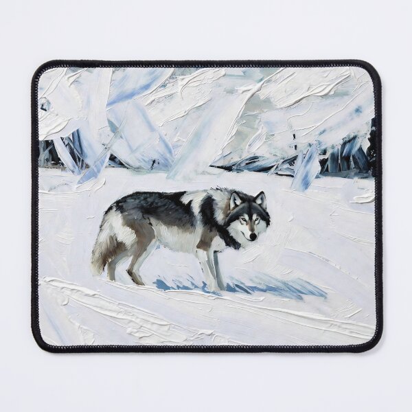 Item preview, Winter Wolf Stare designed and sold by ChrisButler.