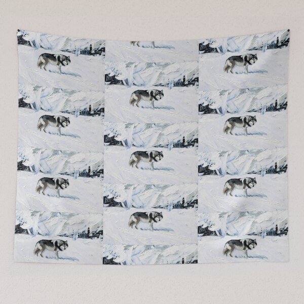 Item preview, Winter Wolf Stare designed and sold by ChrisButler.