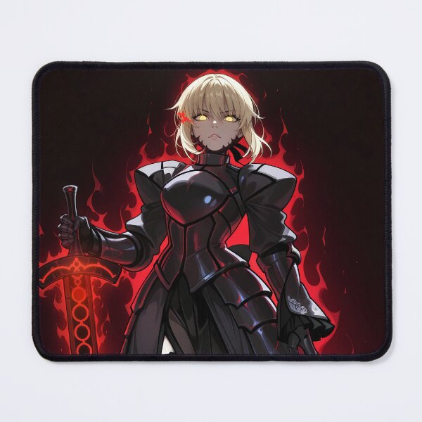 Item preview, Saber Alter Fate Stay Night Fiery Dark Anime Girl Power designed and sold by thedarvills.