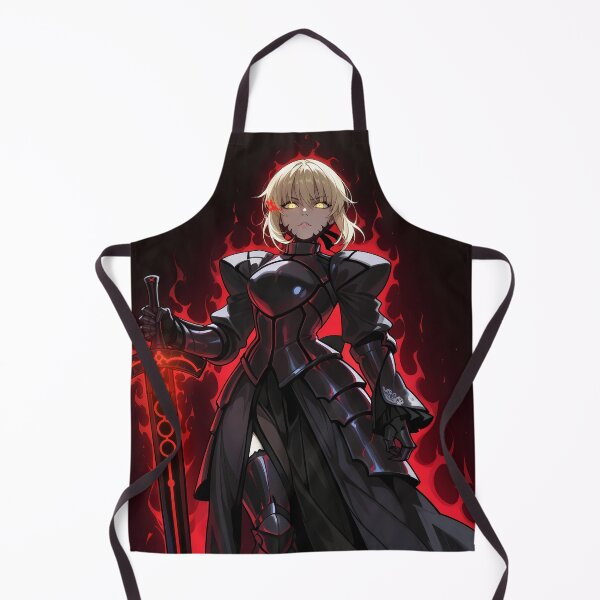 Item preview, Saber Alter Fate Stay Night Fiery Dark Anime Girl Power designed and sold by thedarvills.