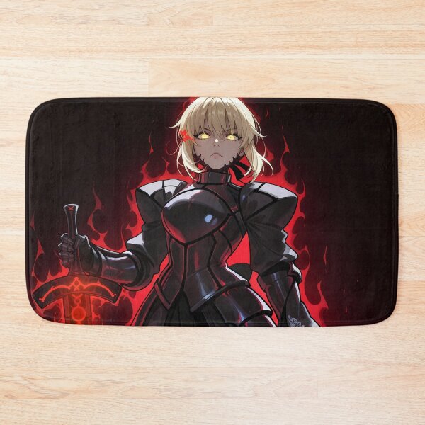 Item preview, Saber Alter Fate Stay Night Fiery Dark Anime Girl Power designed and sold by thedarvills.