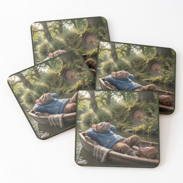 Item preview, Ratty Daydreaming on the River designed and sold by Tridentulus.