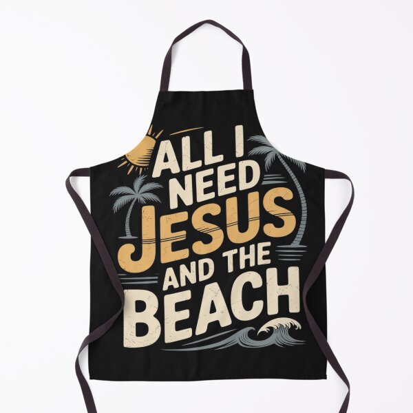 Item preview, All I Need Is Jesus And The Beach Christian Summer designed and sold by Eskomeranola.