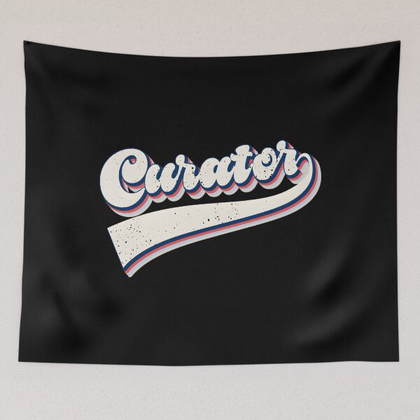 Item preview, Curator Job Title Profession Retro Worker designed and sold by vojthjximhm4.