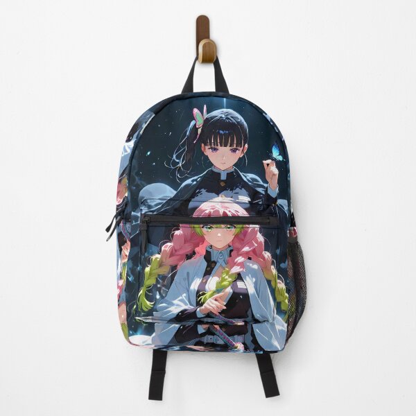 Item preview, Mitsuri Kanroji Butterfly Night Demon Slayer Anime Girl designed and sold by thedarvills.