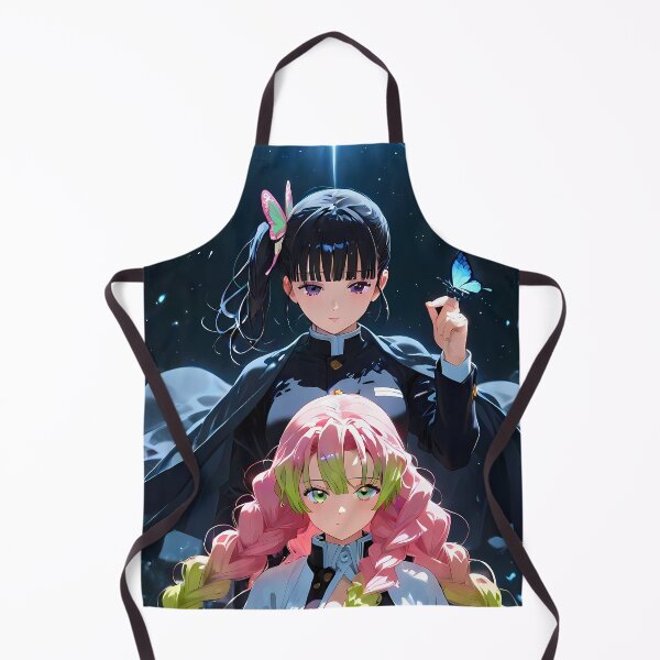 Item preview, Mitsuri Kanroji Butterfly Night Demon Slayer Anime Girl designed and sold by thedarvills.