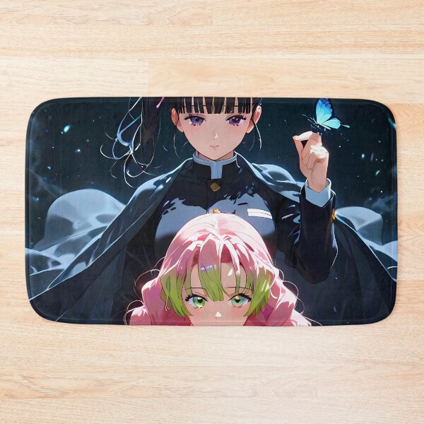 Item preview, Mitsuri Kanroji Butterfly Night Demon Slayer Anime Girl designed and sold by thedarvills.