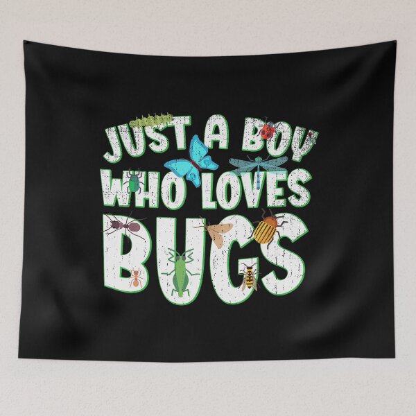 Item preview, Just A Boy Who Loves Bugs Cute Insect Enthusiast Bug Lover designed and sold by JaimeTrudie.