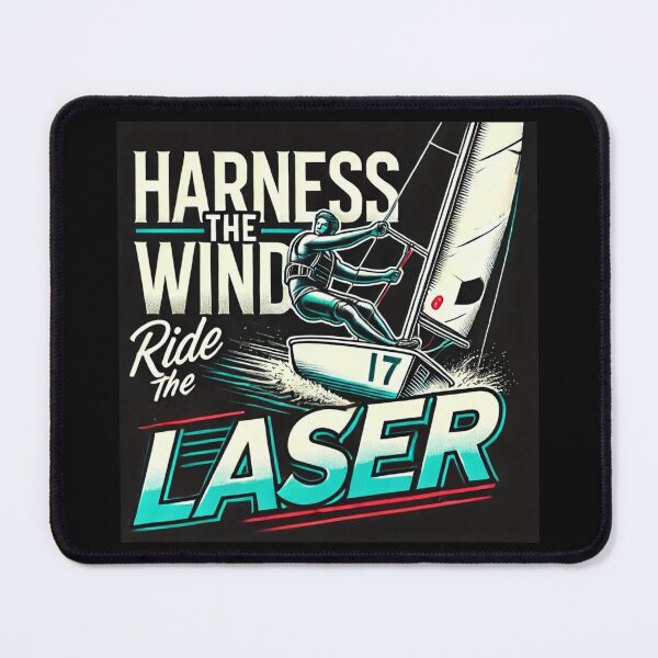 Item preview, Laser Sailing – Dinghy Racing & One-Design Sailing Lifestyle Design designed and sold by RollFuzzy.