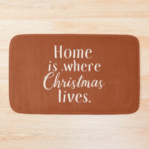 Item preview, Home Is Where Christmas Lives – Cozy Christmas Quote  ? Tags designed and sold by Irene Catchmind.