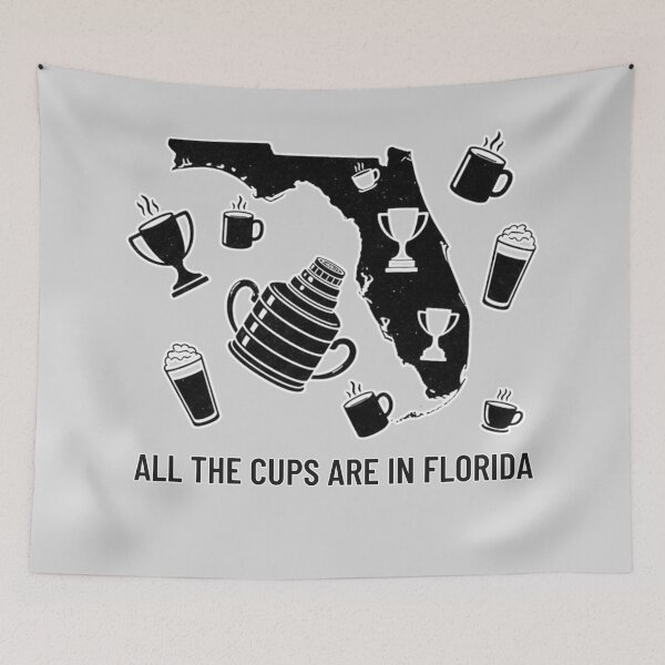 Item preview, Florida Cups | All The Cups Are In Florida Funny Tee | Coffee Lover Sports Fan Gift designed and sold by Searching ideas.