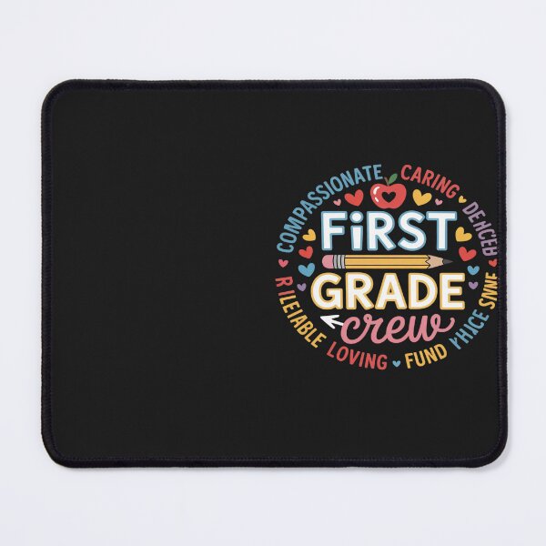 Item preview, Back to School First Grade Crew Teacher Squad Matching designed and sold by Eskomeranola.
