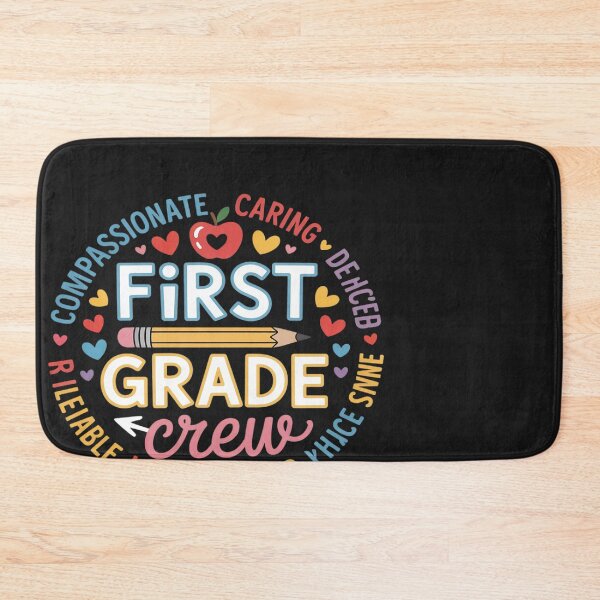 Item preview, Back to School First Grade Crew Teacher Squad Matching designed and sold by Eskomeranola.