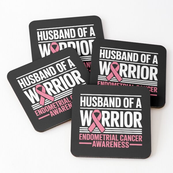 Item preview, Husband Of A Warrior Endometrial Cancer Awareness designed and sold by VENOM0RIOT.