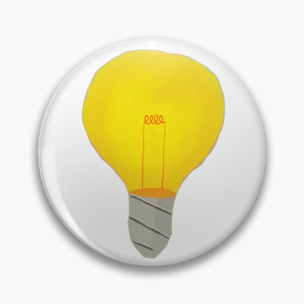 Item preview, Hand-drawn incandescent lightbulb designed and sold by quemilydesigns.